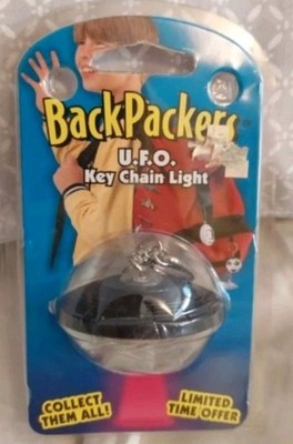 Vintage Backpackers U.F.O Key Chain Light RAYOVAC UFO Flashlight