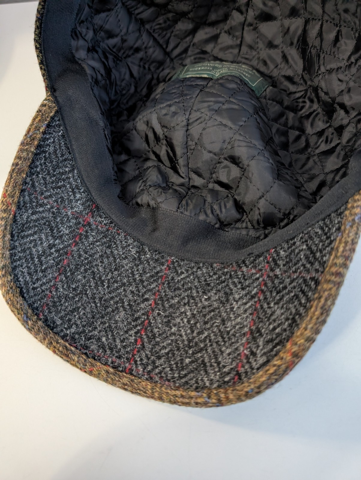 Mucros Weavers baseball cap hat patchwork plaid t… - image 13