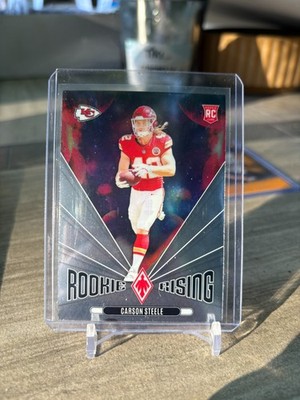 2024 Panini Phoenix - Rookie Rising Carson Steele #RR-CSE (RC)