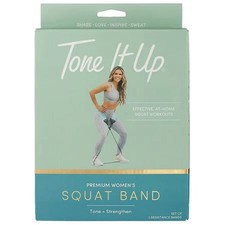 NUEVO TONO IT UP Bandas de Sentadilla Premium (2 Resistencias) Tono + Fortalecer