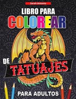 Sarah Antonio | Libro Para Colorear De Tatuajes Para Adultos | Taschenbuch