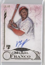 2015 Topps Five Star Auto Gold 18/50 Maikel Franco #FSA-MFR Auto 0c6