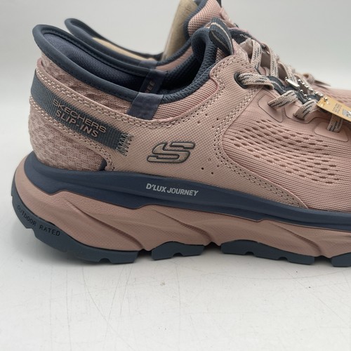 NWOB Skechers D'Lux Journey Knit Lace-Up Sneakers - Verbena - Rose Size 8 RV $95 - Picture 4 of 6