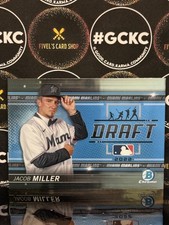 2022 Bowman Chrome Draft Bowman Draft Night #BDN7 Jacob Miller