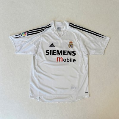 Real Madrid 2004/2005 David Beckham Home Football Shirt Jersey