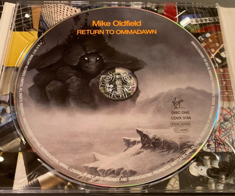 Mike Oldfield: RETURN TO OMMADAWN - CD + DVD - Deluxe Ed.- Virgin EMI 2017 - NM! - Bild 3 von 4