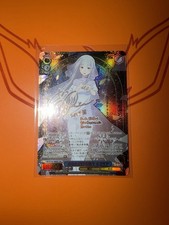 Weiss Schwarz RE:ZERO vol.4 RZ/S132-080EX SEC Emilia Signed US Seller NM