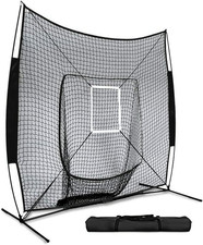 Baseball Practice Net, 7Ft X 7Ft Softball Practice Net Hitting Batting Catching