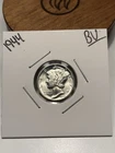 1944 MERCURY DIME BU/UNC FREE SHIPPING