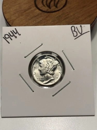 1944 MERCURY DIME BU/UNC FREE SHIPPING