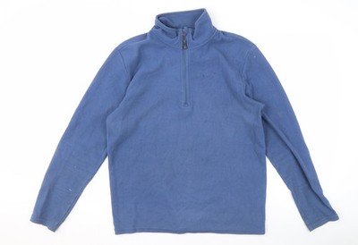 Mens UK M Regular Peter Storm Blue Henley Sweatshirt