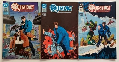 The Question #16, 17 & 18 KEY 1st APP Rorscharch in continuity (DC 1988) FN+.