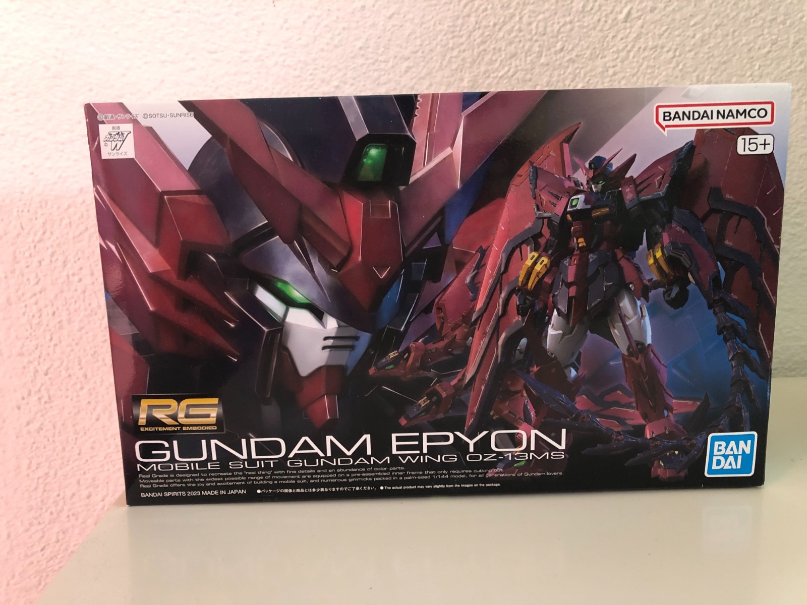 Gundam Epyon RG 1/144 Maquette Gunpla Wing OZ-13MS Figurine Robot Japonais
