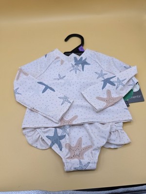 NWT 12M Swimsuit by Gerber Modern Moments  2 Piece