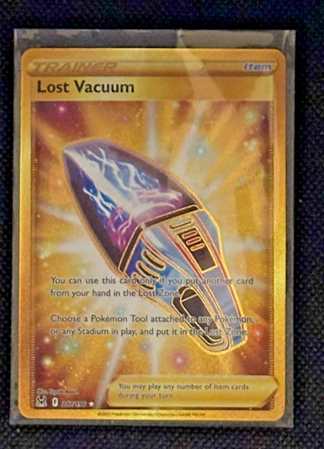 Lost Vacuum 217/196 NM Lost Origin Pokemon Card Free Shipping