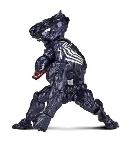 6.7'' Venom Action Figure Yamaguchi Revoltech Poseable Collectible Toy 17cm Gift image 3