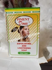 X 1 soap  Piment-D exfoliating & lightening soap 💯 ACTION 230g. 7 DAYS ACTION 