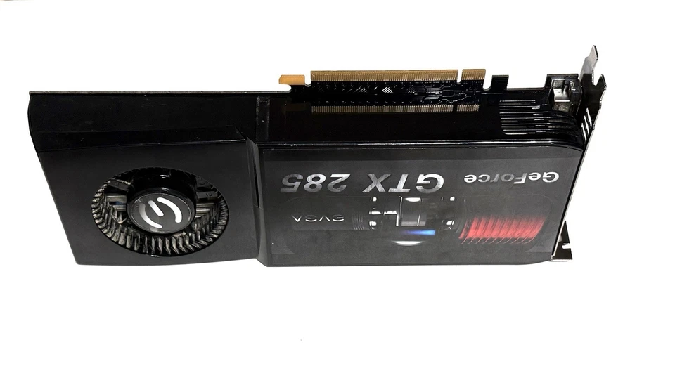 WORKS EVGA Nvidia GeForce GTX 285 01G-P3-1180-B3 1GB GPU Graphics Card READ - Image 3 of 4
