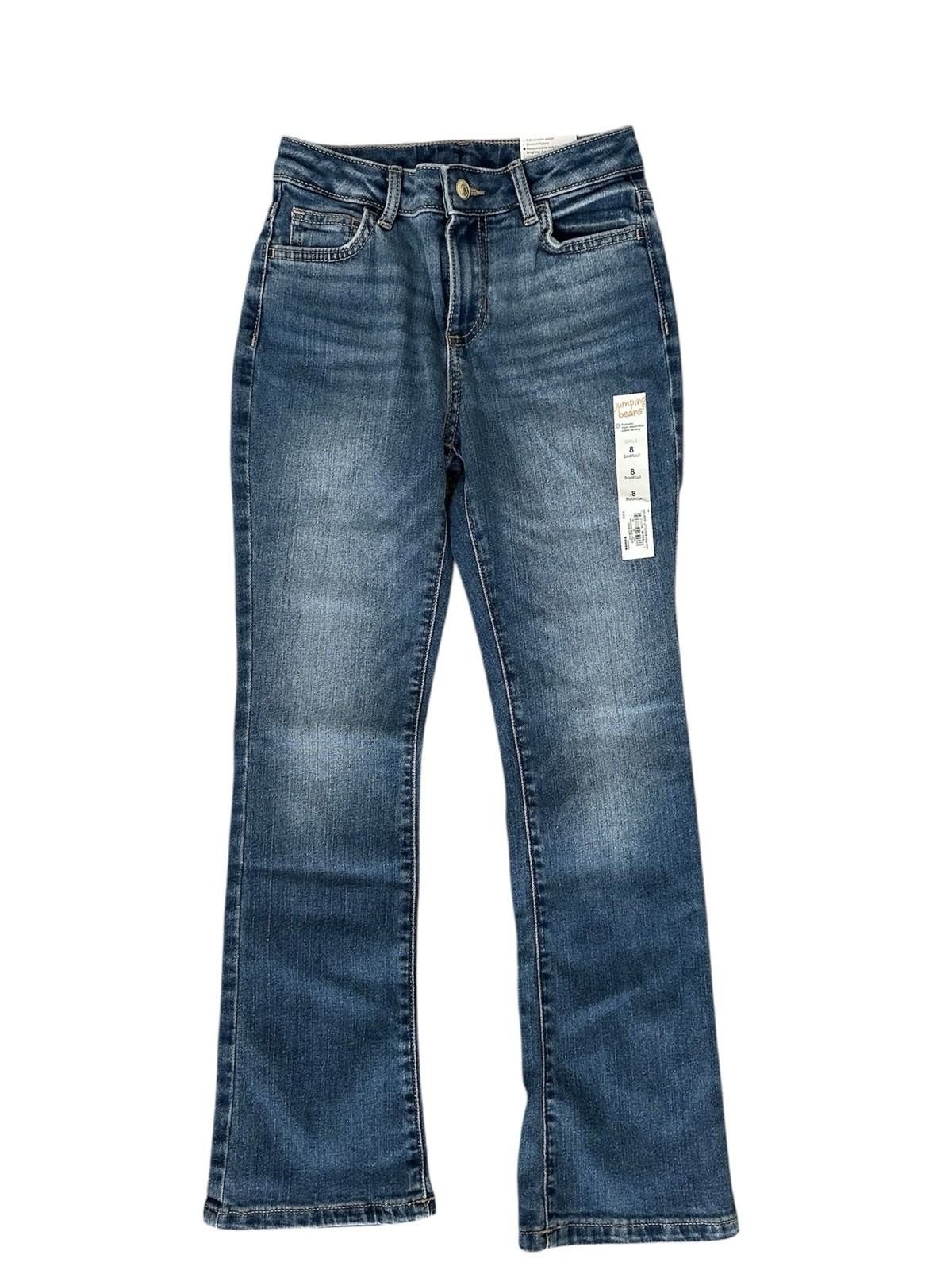 Size 8 Zip Button Pockets