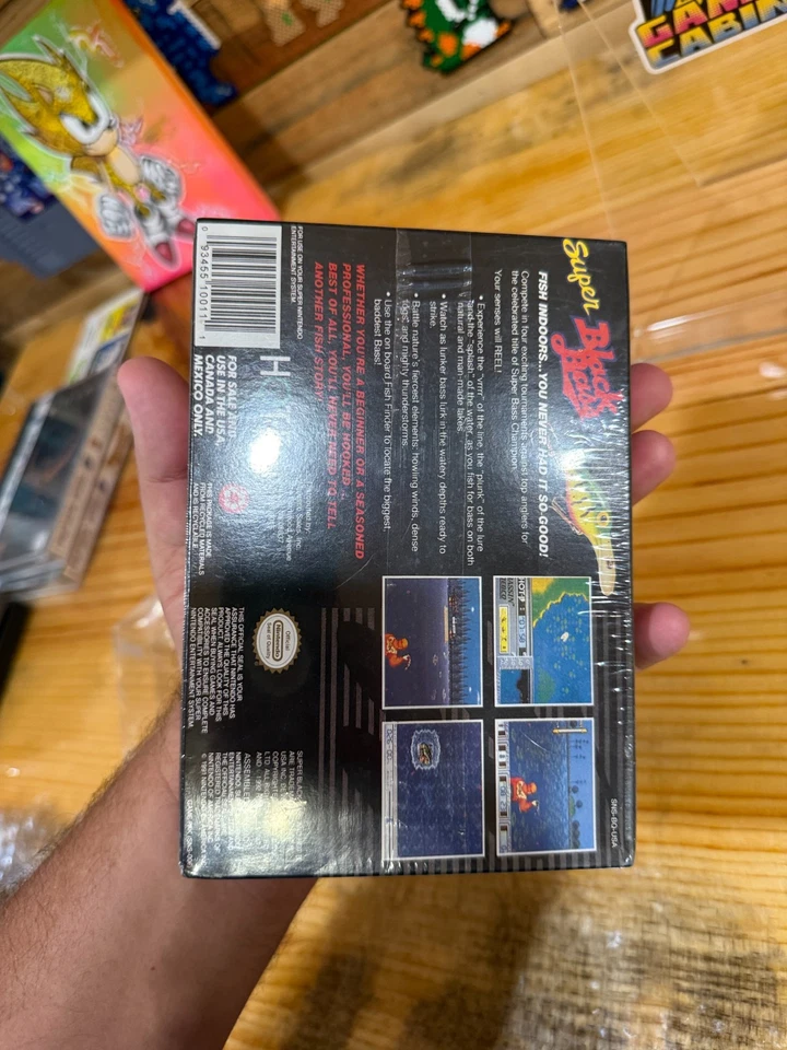 Super Black Bass (Super Nintendo SNES, 1992) Brand New & Factory Sealed - Image 4 of 4