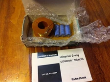  NOS Radio Shack 40-1296 Universal 2-Way Crossover Network, 100 Watts