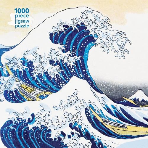Adult Sustainable Jigsaw Puzzle Hokusai: The Great Wave
