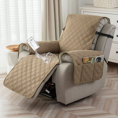100% Waterproof Recliner Chair Cover Non Slip Recliner Covers for Recliner Chair