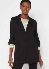 Freemans Black Jersey Blazer (fs18-7)