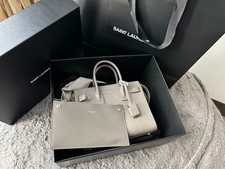 Ysl Sac De Jour Nano In Crocodile Embossed Leather