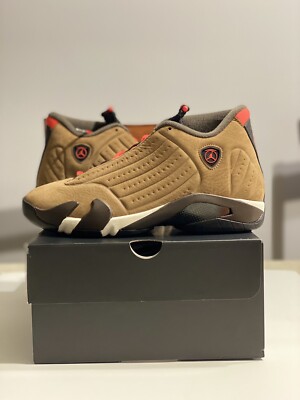 jordan retro 14 brown multi