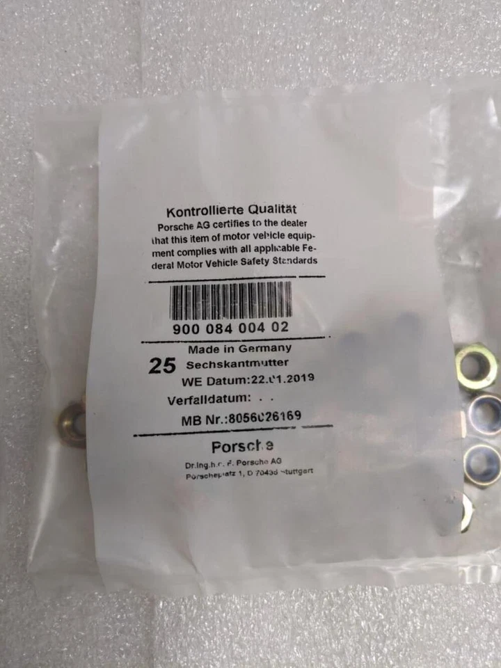 PORSCHE 93010590201 ENGINE VALVE COVER GASKET KIT FOR 911 NEW PGB2TA Foto 4 de 4