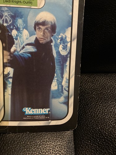 1983 Kenner Star Wars Luke Jedi 65 Back a Debut Cardback Tru Sticker Moc Vintage - Picture 4 of 12