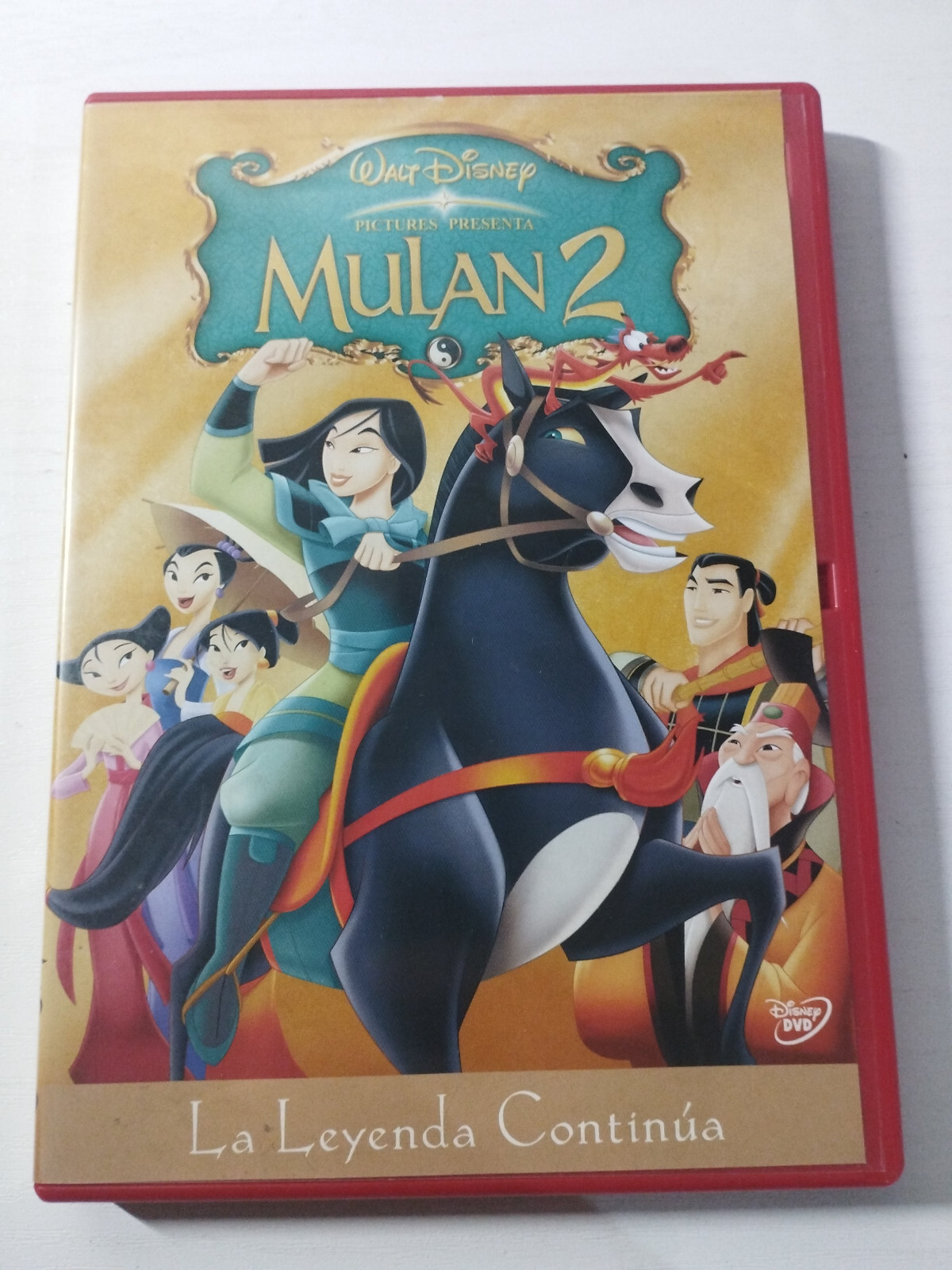 Mulan 2 The Legend Continues WALT DISNEY DVD Spanish English Region 2 AM