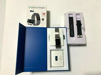 Fitbit Charge 2 Bundle, FB407SBKS Activity Tracker HR, Bonus  display picture 1