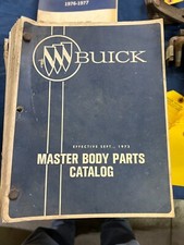 1973 Buick Master Parts Body Parts Catalog