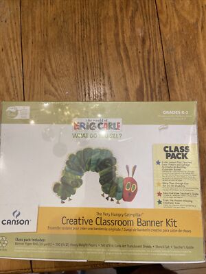 Canson Creative Classroom Banner Kit The Very Hungry Caterpillar Class Pack