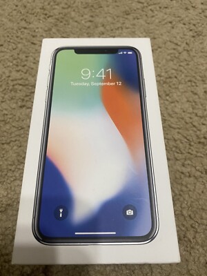 iPhone X Original Box NO IPHONE !!!!!!!! Just The Box Plus