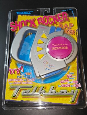 Tiger Vintage 1997 Talkboy Talk Boy Shock Rocker Toy Tiger Electronics! New!