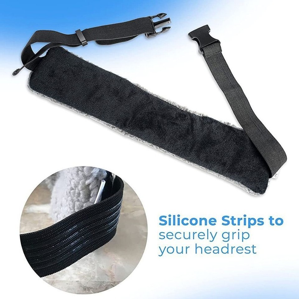 Adjustable Travel Pillow Alternative Neck Support Band For Head Bobbing