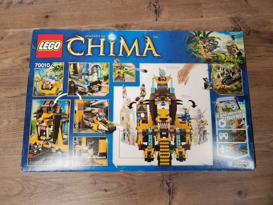 LEGO LEGENDS OF CHIMA: The Lion Chi Temple (70010) RETIRED New in Sealed Box - Image 3 of 4