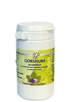 Gokshura (Tribulus terrestris)  ayurvedische Kräuterzubereitung 60 Kapseln