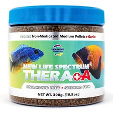New Life Spectrum THERA A Medium Pellet 300g Garlic Enhanced Diet Fish Food