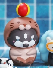 POP MART x OKluna Lil' Foxes' Summer Series BLACKIE 🦊🌊 Vinyl Fox Figure NEW