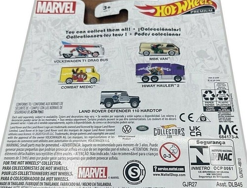 "Vehículo fundido a presión Hot Wheels premium "COMBAT MEDIC"" Marvel's THE FALCON (2020) - Imagen 4 de 5