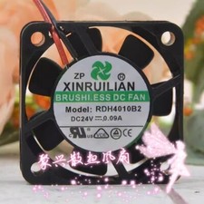 XINRUILIAN RDH4010B2 DC24V 0.09A 4010 2-wire silent cooling fan