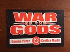 WAR OF THE GODS PROMO CARD CHECKLIST DC COMICS 1991 WONDER WOMAN GEORGE PEREZ