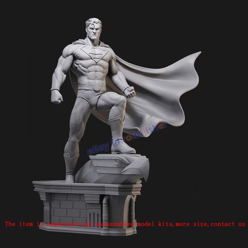 Superman Figure 1/24 1/18 Model Kit Unpainted Garage Kit 3D Printing WY3746 - Picture 2 of 5