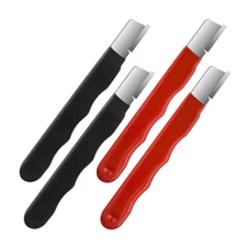 4 Pcs Blade Sharpener Whetstone Knife Stone Garden Tool Pruner, Shears, Scissors