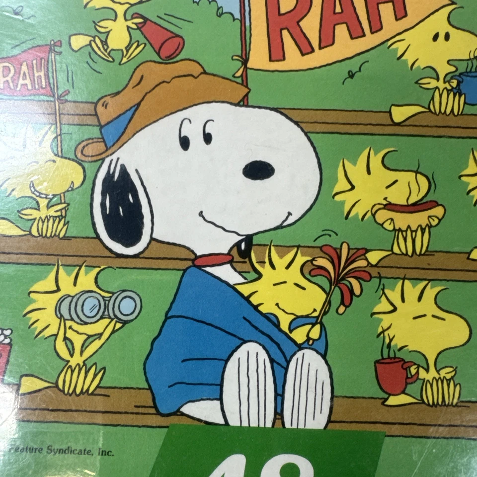 Vintage 1965 Peanuts Springbok Puzzle  Snoopy Woodstock 48 Piece New In Box - Image 3 of 4