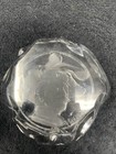 Glass / Crtstal Paper Weight / Coaster With Revers  Imprinted Frosted Rembrandt  — photo 1